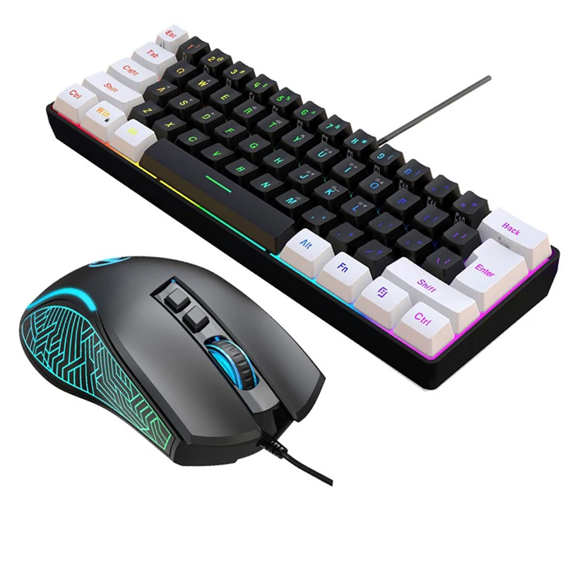 Gaming Keyboard And Mouse For Xbox - Keyboard and Mouse 60% Computer Gaming
