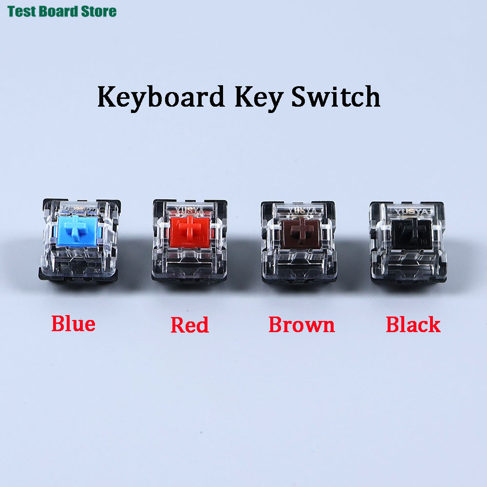 Keyboard Gaming Transparent - 2Pin Clicky Linear Tactile Silent Keyboard