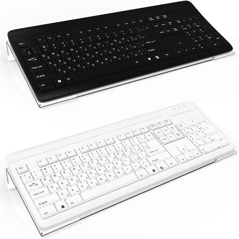 Gaming Keyboard Ergonomic - Clear Acrylic Ergonomic Keyboard Riser Stand