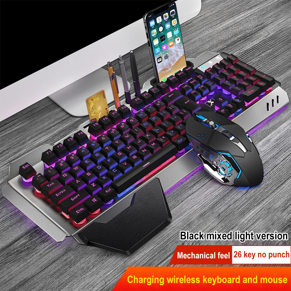 K680 Rechargeable 2.4G wireles - Gaming Keyboard Bluetooth ulasan dan harga