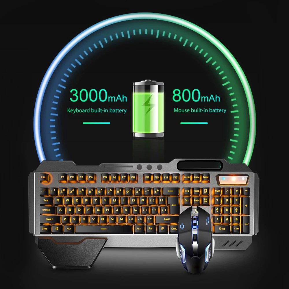 K680 Rechargeable 2.4G wireles - Gaming Keyboard Bluetooth ulasan dan harga