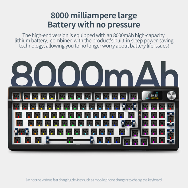 YINDIAOY95 Mechanical Keyboard - Keyboard Gaming Transparent ulasan dan harga