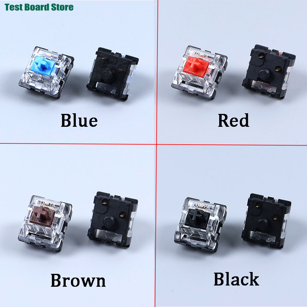 2Pin Clicky Linear Tactile Sil - Keyboard Gaming Transparent ulasan dan harga