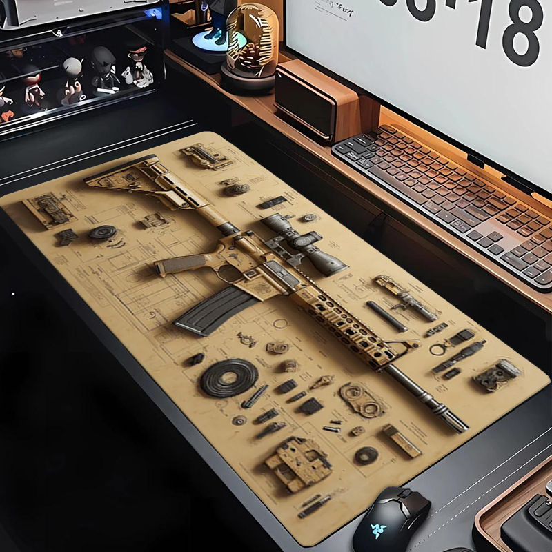 Parts Disassemble Soft Gaming  - Gaming Keyboard And Mouse Pad ulasan dan harga