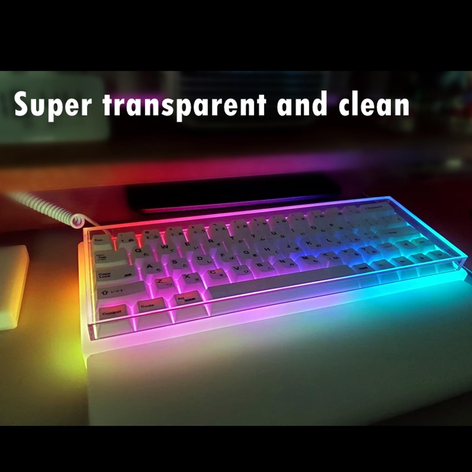 108 Keys Keyboard Dust Cover A - Keyboard Gaming Transparent ulasan dan harga