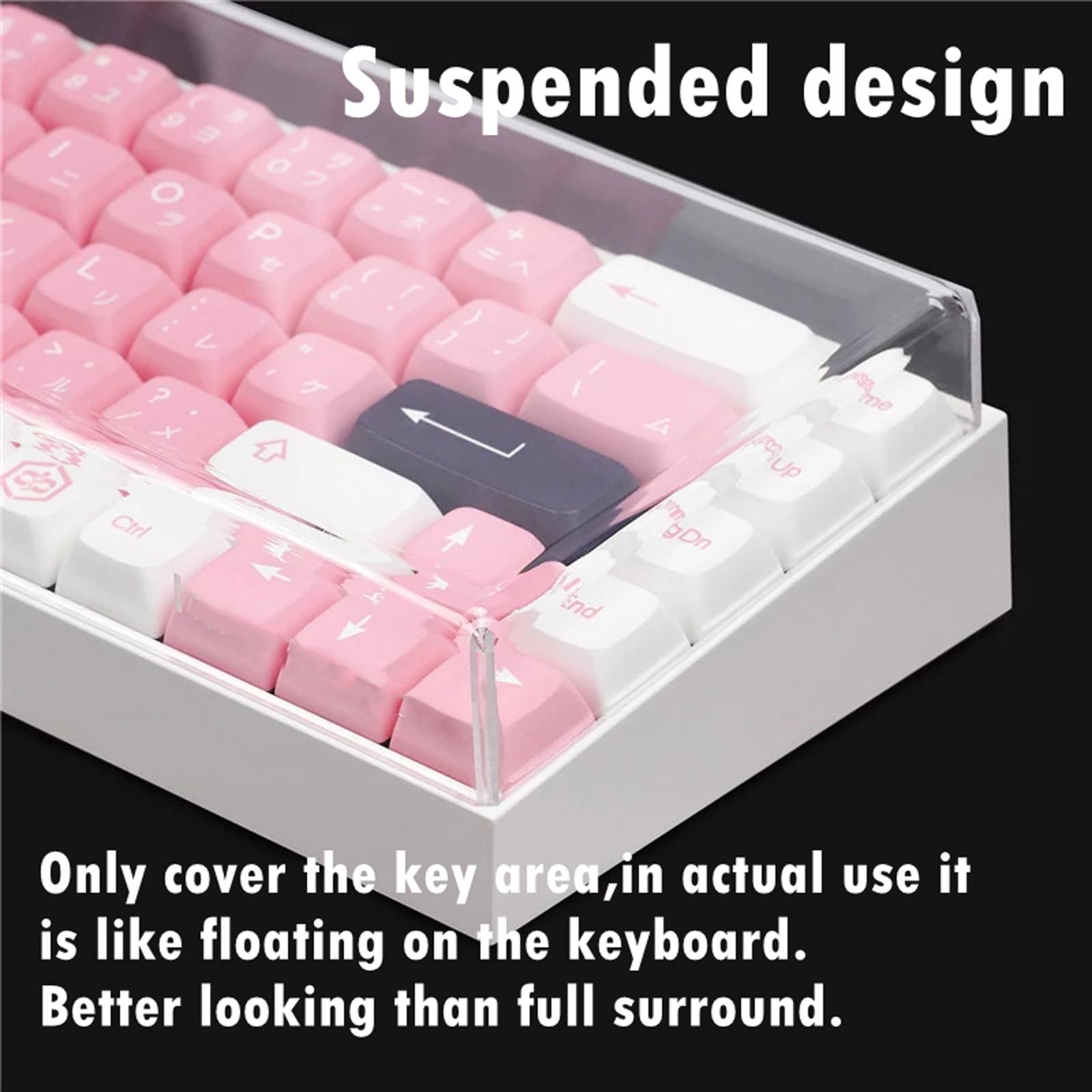 108 Keys Keyboard Dust Cover A - Keyboard Gaming Transparent ulasan dan harga