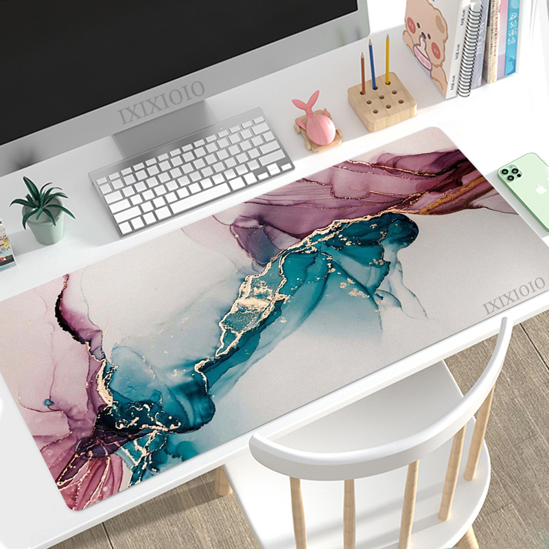 Fashion Marble Mouse Pad Gamin - Gaming Keyboard Mouse Combo ulasan dan harga
