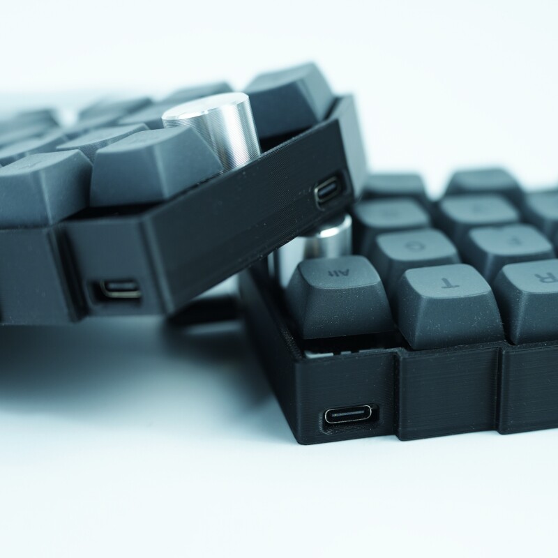 Worne Split Keyboard Custom Wi - Gaming Keyboard Ergonomic ulasan dan harga