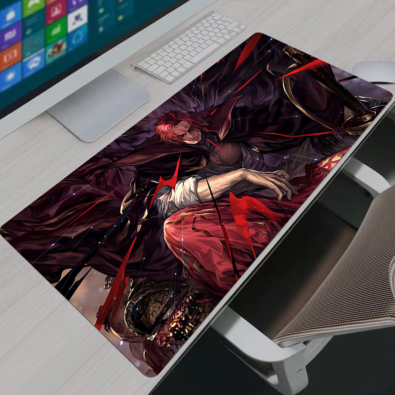 One Piece Shanks Mouse Pad Lar - Gaming Keyboard En Mouse ulasan dan harga