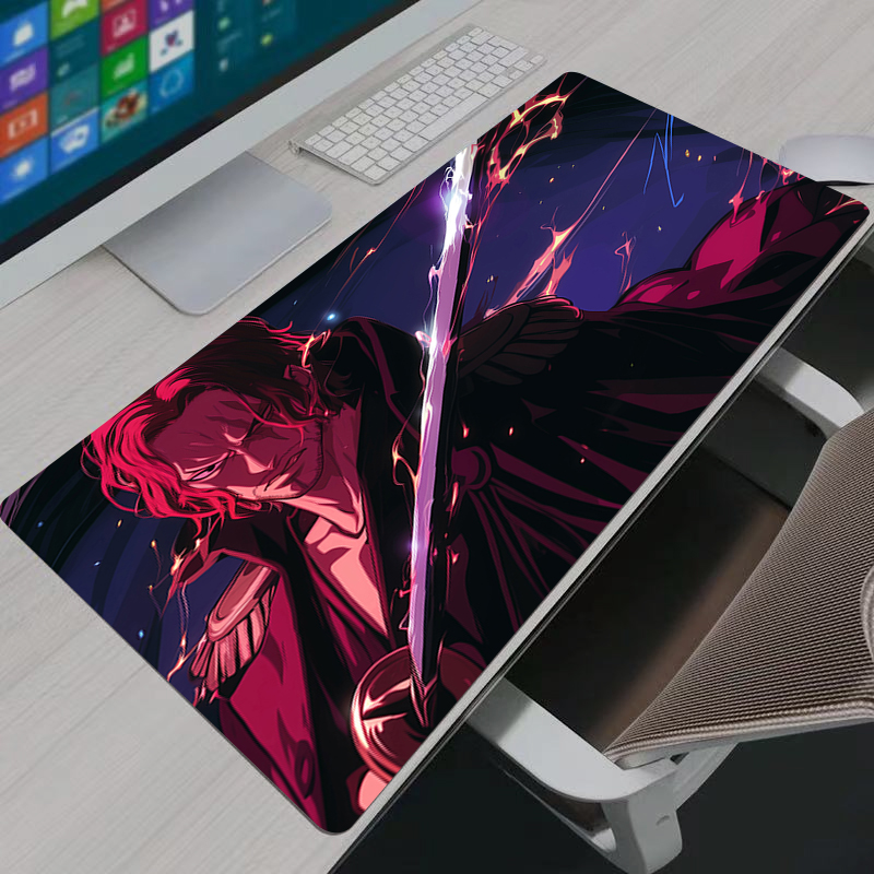 One Piece Shanks Mouse Pad Lar - Gaming Keyboard En Mouse ulasan dan harga
