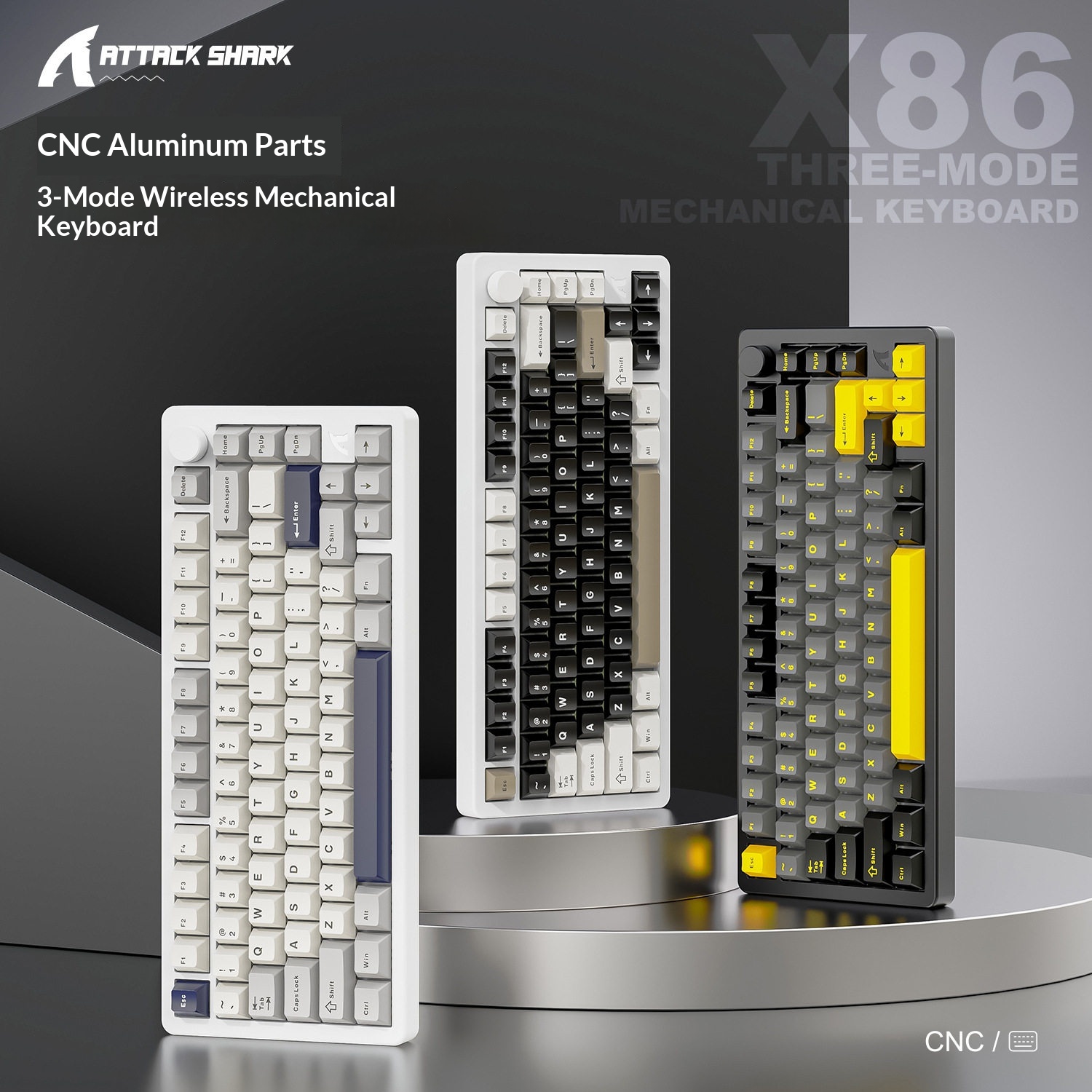 Attack Shark X86 Mechanical Ke - Hot Swap Pcb ulasan dan harga