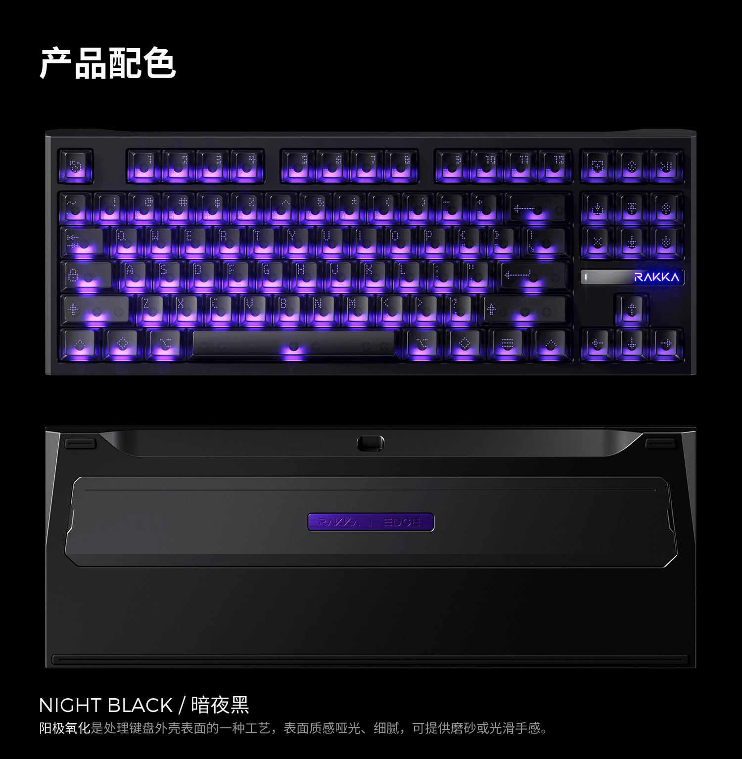 RAKKA 80 Edge Magnetic Switch  - Hot Swap Pcb ulasan dan harga