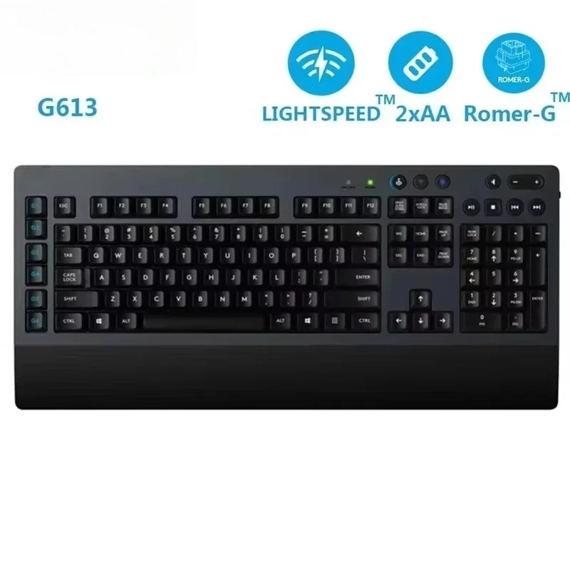 Original G613 Light Speed Wire - Gaming Keyboard Bluetooth ulasan dan harga