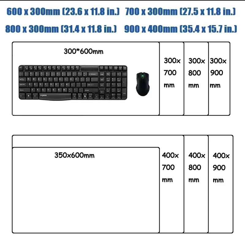 Custom Print Mouse Pad Diy Lar - Gaming Keyboard And Mouse Pad ulasan dan harga