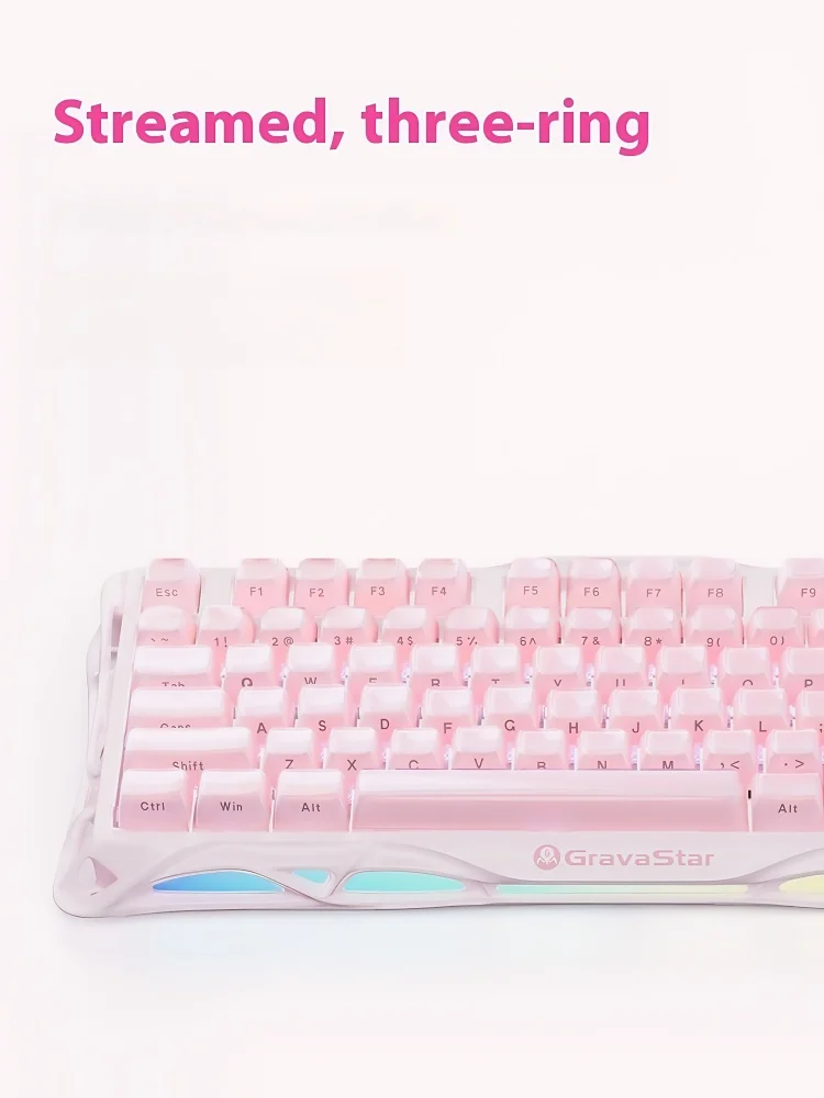 Grava Star Mercury K1 Wireless - Keyboard Gaming Transparent ulasan dan harga