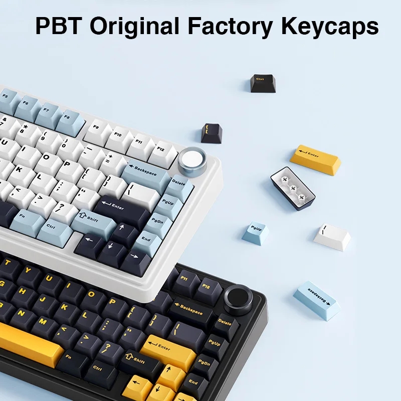 AULA F75 2.4G Wireless/Bluetoo - Gaming Keyboard Blue Switches ulasan dan harga