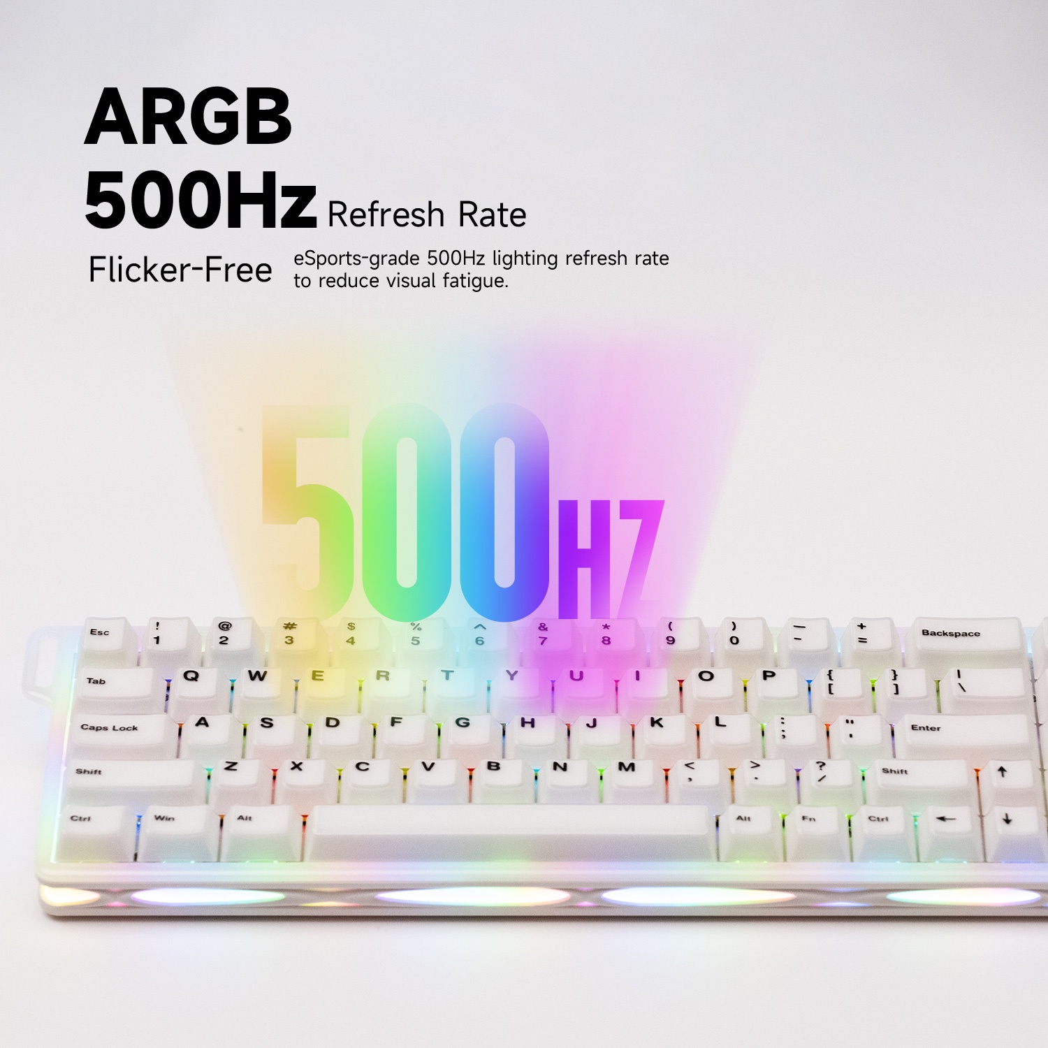 AKKO X MonsGeek Verve 68 HE Ke - Keyboard Gaming Transparent ulasan dan harga