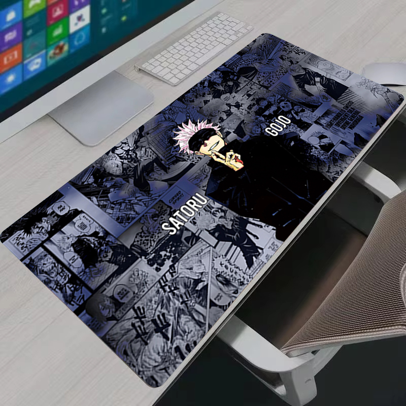 Mouse Pad Cool Anime Jujutsu K - Gaming Keyboard En Mouse ulasan dan harga