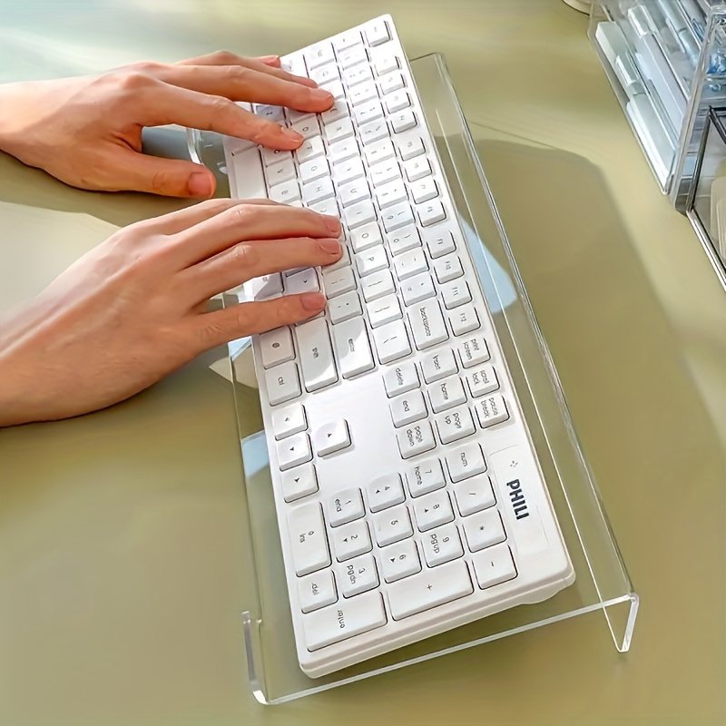 Acrylic keyboard stand, transp - Gaming Keyboard Ergonomic ulasan dan harga