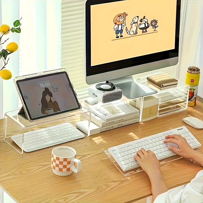Acrylic keyboard stand, transp - Gaming Keyboard Ergonomic ulasan dan harga
