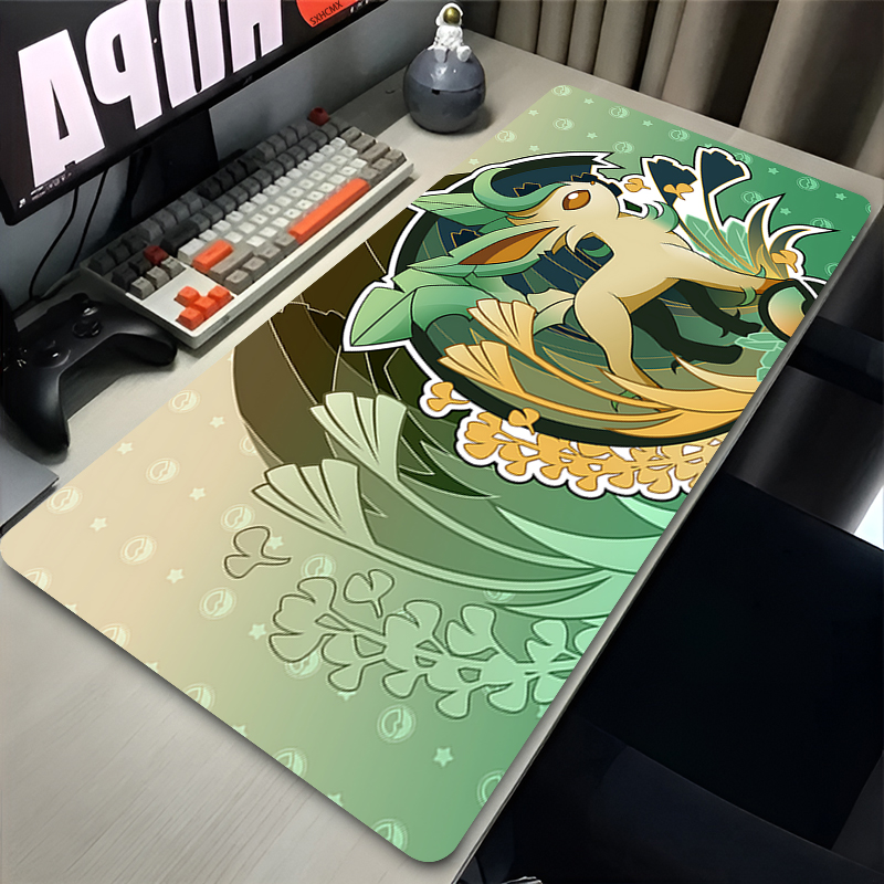 Mouse Pad Gamer P-pokemon Leaf - Gaming Keyboard En Mouse ulasan dan harga