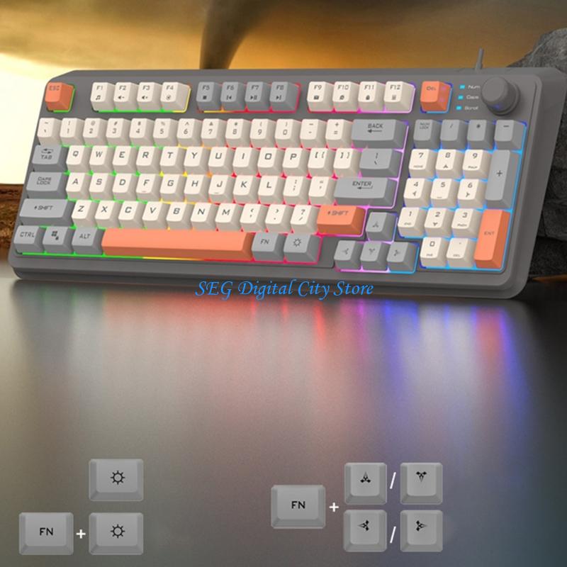 U75B Corded Mechanical Gaming  - Gaming Keyboard Budget ulasan dan harga