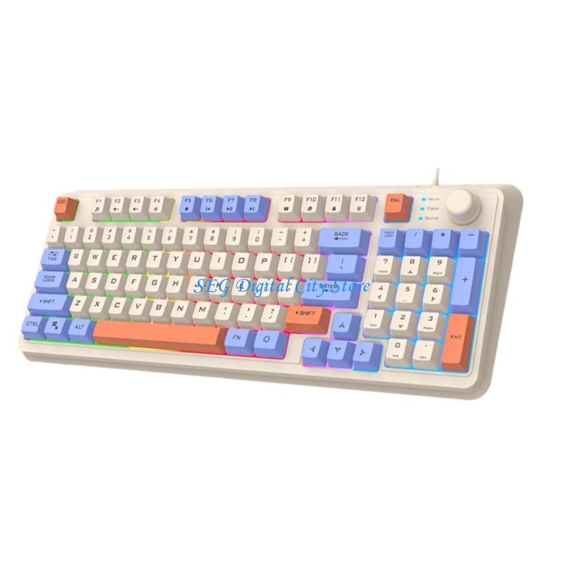 U75B Corded Mechanical Gaming  - Gaming Keyboard Budget ulasan dan harga