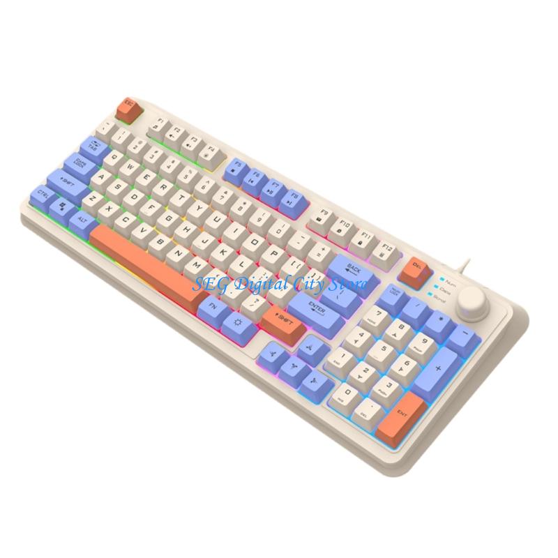 U75B Corded Mechanical Gaming  - Gaming Keyboard Budget ulasan dan harga