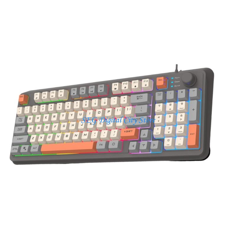 U75B Corded Mechanical Gaming  - Gaming Keyboard Budget ulasan dan harga