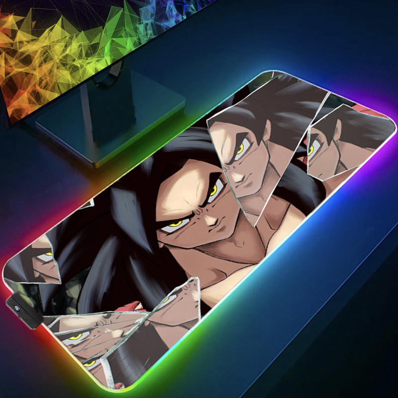 LED Mouse pad Dragon Ball Comp - Gaming Keyboard En Mouse ulasan dan harga