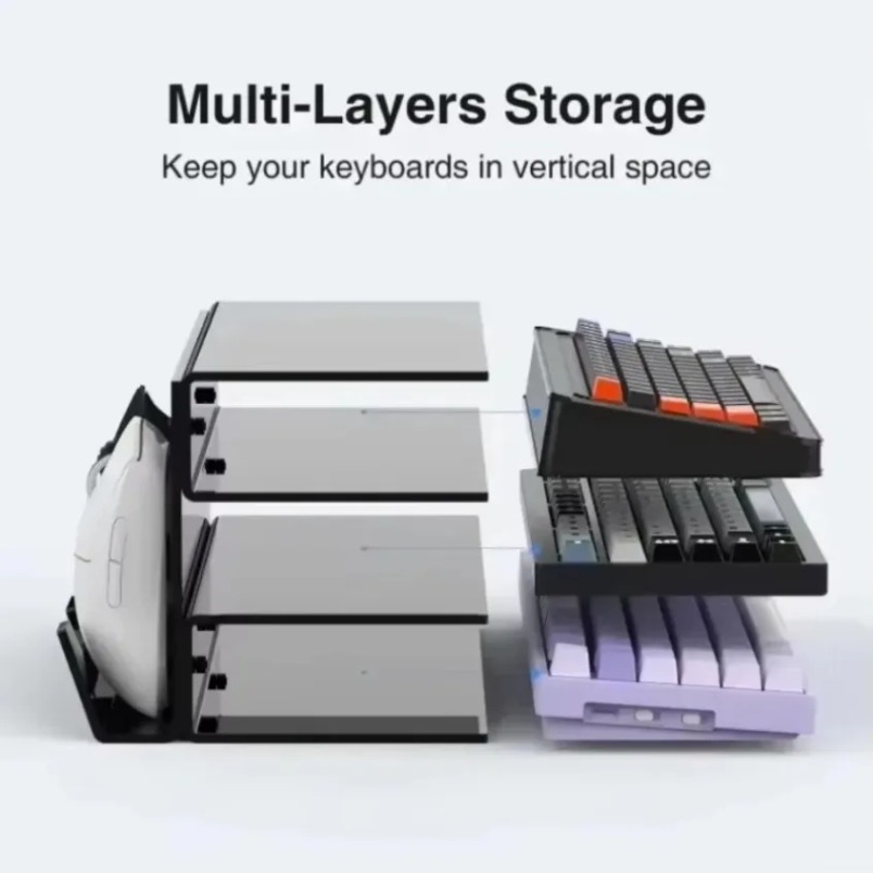 Keyboard Display Stand 3 Tier  - Gaming Keyboard Ergonomic ulasan dan harga