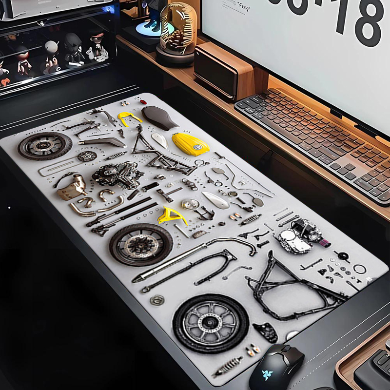 Disassembly Diagram Rubber Mou - Gaming Keyboard And Mouse Pad ulasan dan harga