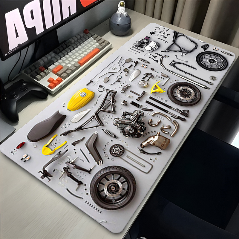 Disassembly Diagram Rubber Mou - Gaming Keyboard And Mouse Pad ulasan dan harga