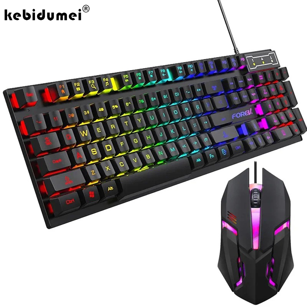 Kebidumei 104 key Backlit Mech - Gaming Keyboard Budget ulasan dan harga