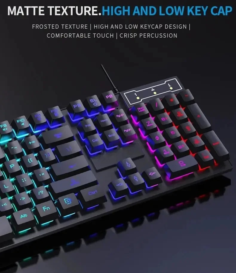 Kebidumei 104 key Backlit Mech - Gaming Keyboard Budget ulasan dan harga