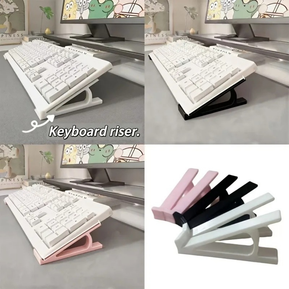 2pc Ergonomic Keyboard Riser F - Gaming Keyboard Ergonomic ulasan dan harga