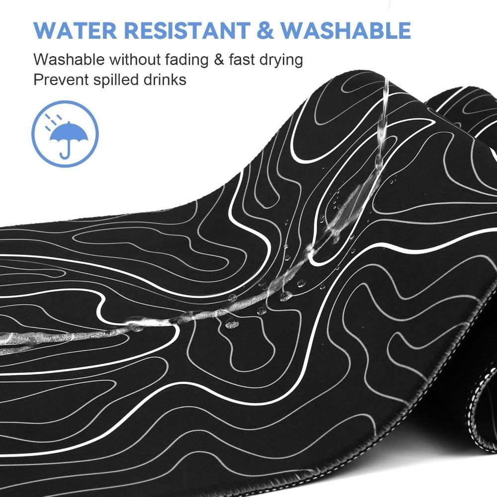 Professional Gaming Topographi - Gaming Keyboard And Mouse Pad ulasan dan harga