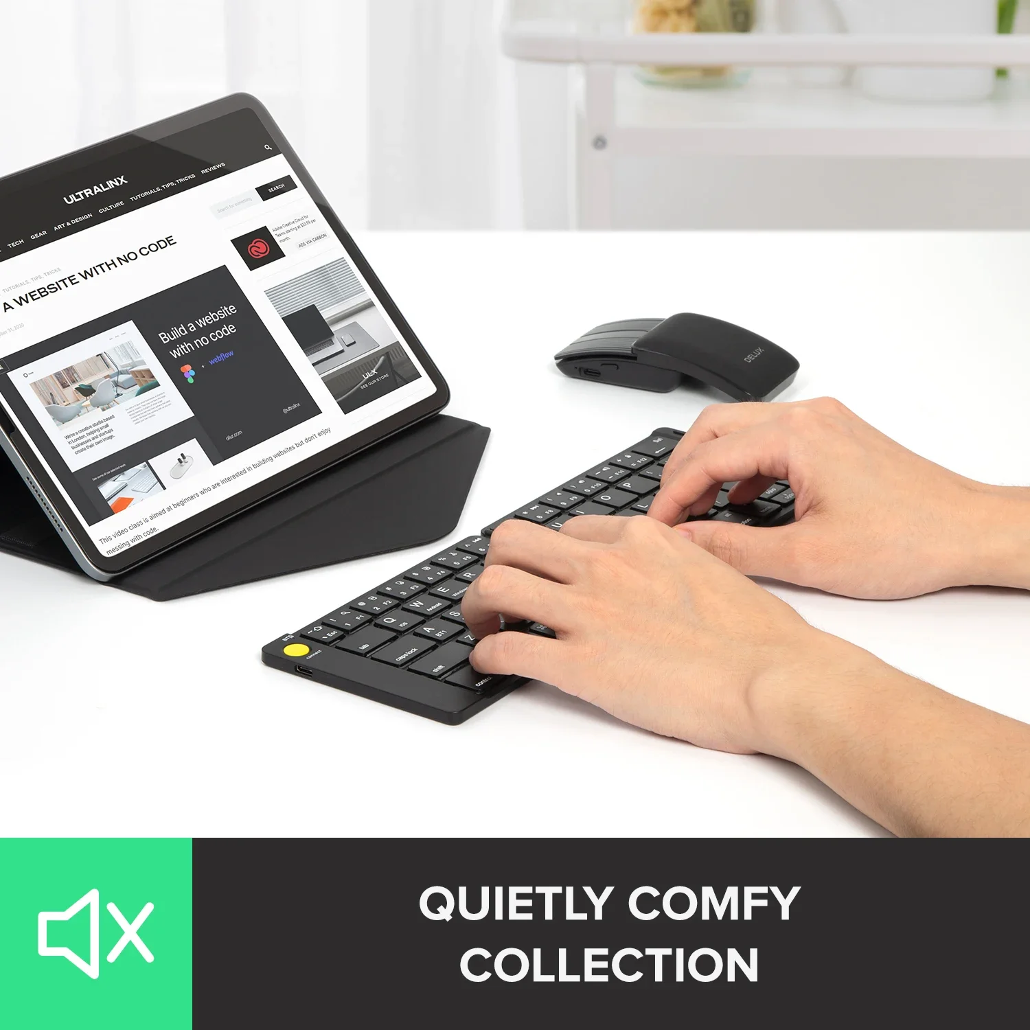 Delux Folding Keyboard Mouse S - Gaming Keyboard Ergonomic ulasan dan harga