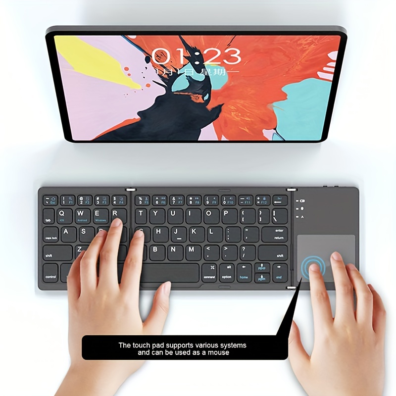 MRSVI Foldable Bluetooth Keybo - Gaming Keyboard Budget ulasan dan harga