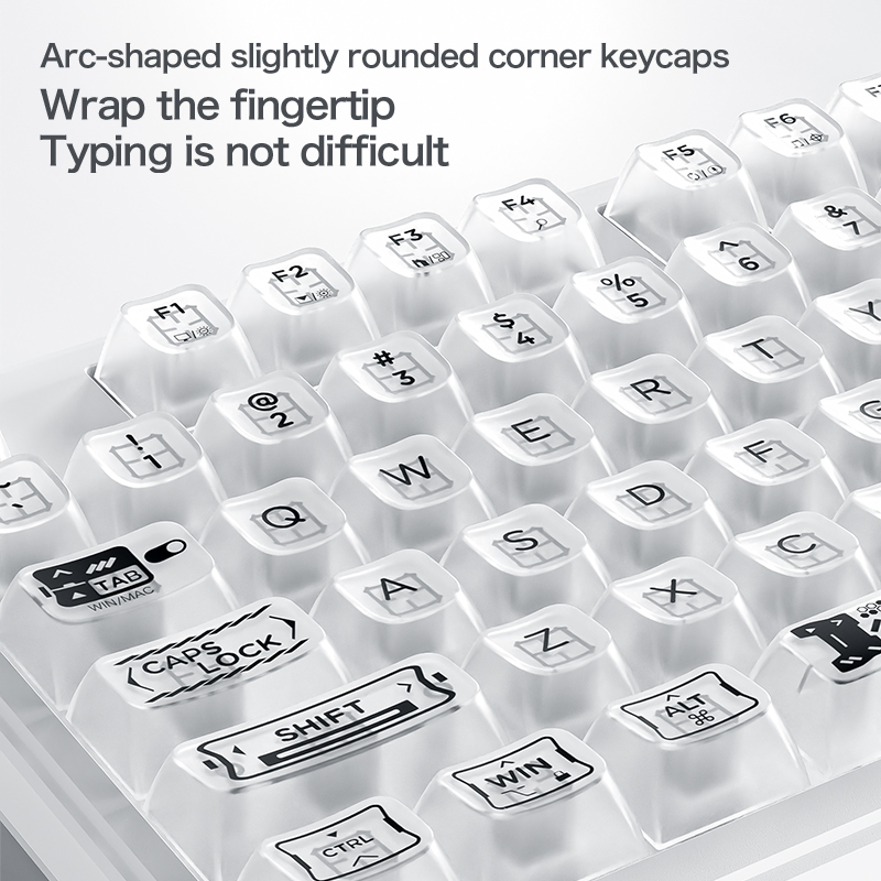 Wired RGB Transparent Keyboard - Keyboard Gaming Transparent ulasan dan harga