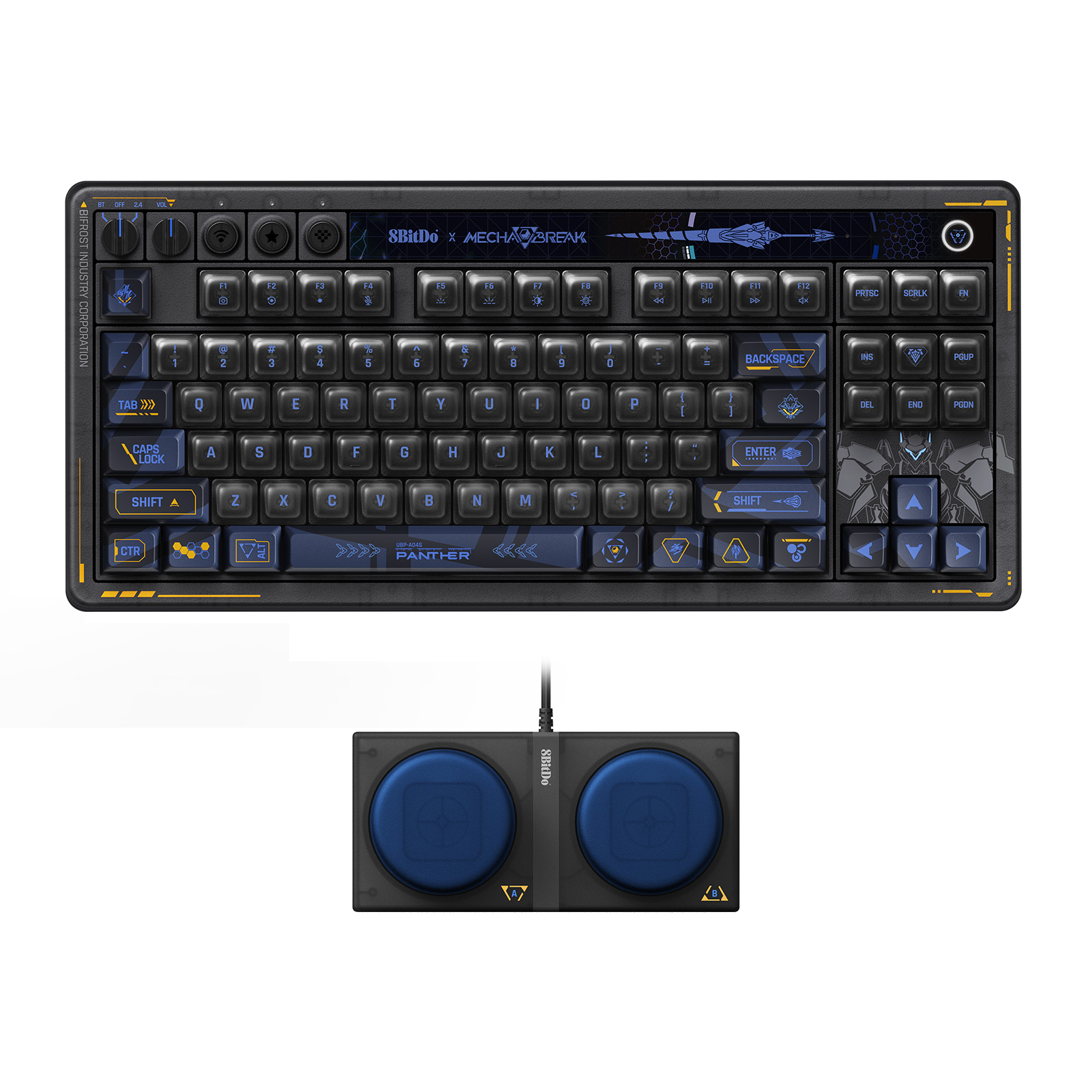 8BitDo Retro 87 Mechanical Key - Gaming Keyboard Bluetooth ulasan dan harga